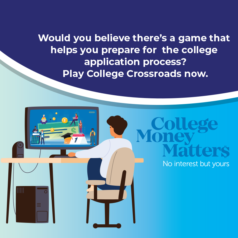 Would you believe there’s a game that helps you prepare for the college application process?